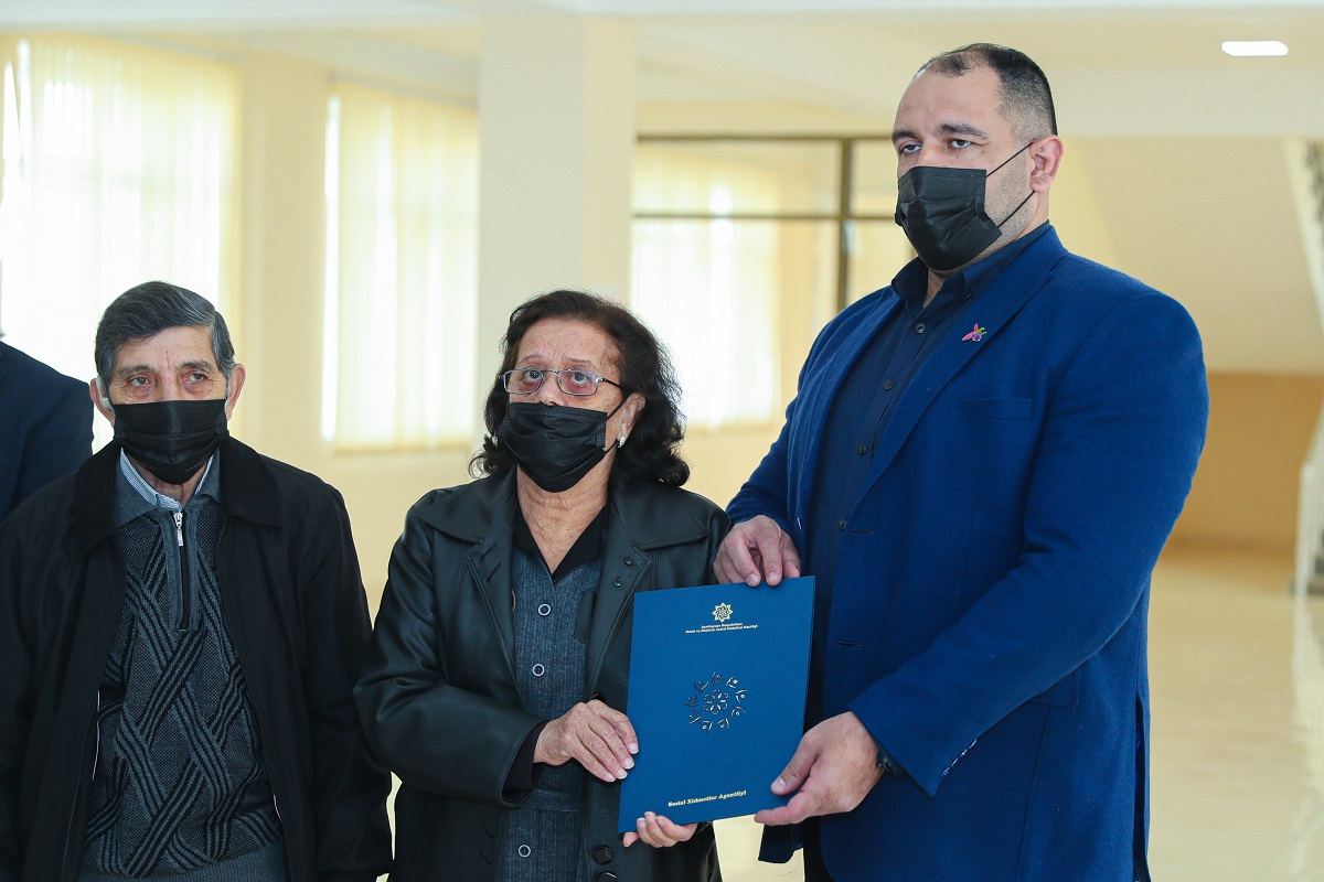 People with visual impairments have been provided with housing