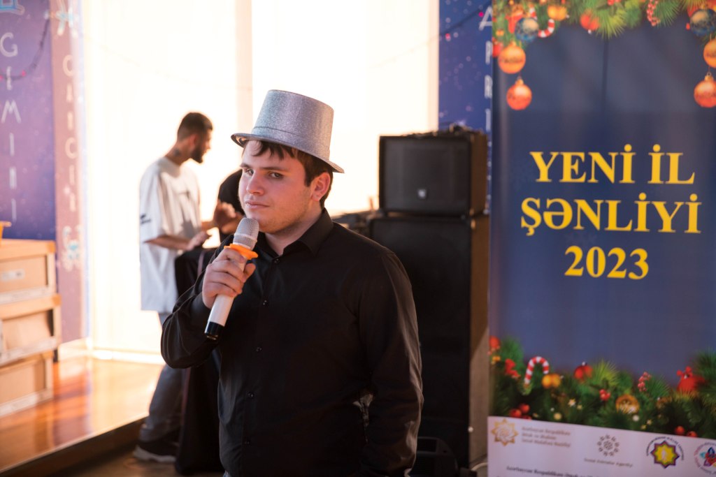 "Organization of a New Year's celebration for disabled persons under the age of 18" project