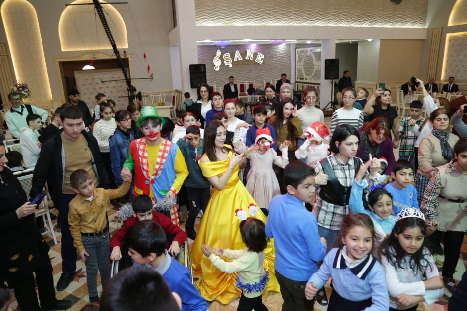 NEW YEAR'S CELEBRATION FOR VISUALLY DISABLED CHILDREN IN GUBA DISTRICT