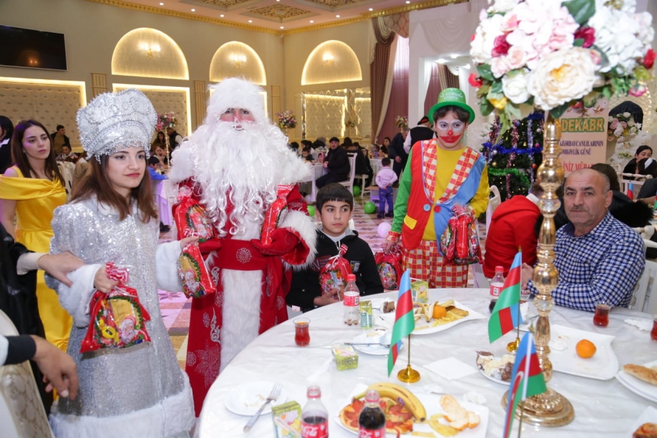 NEW YEAR'S CELEBRATION FOR VISUALLY DISABLED CHILDREN IN GUBA DISTRICT