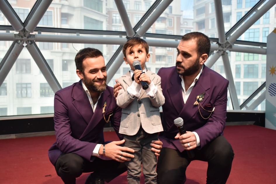 A holiday party was organized for visually impaired children under 18 years of age