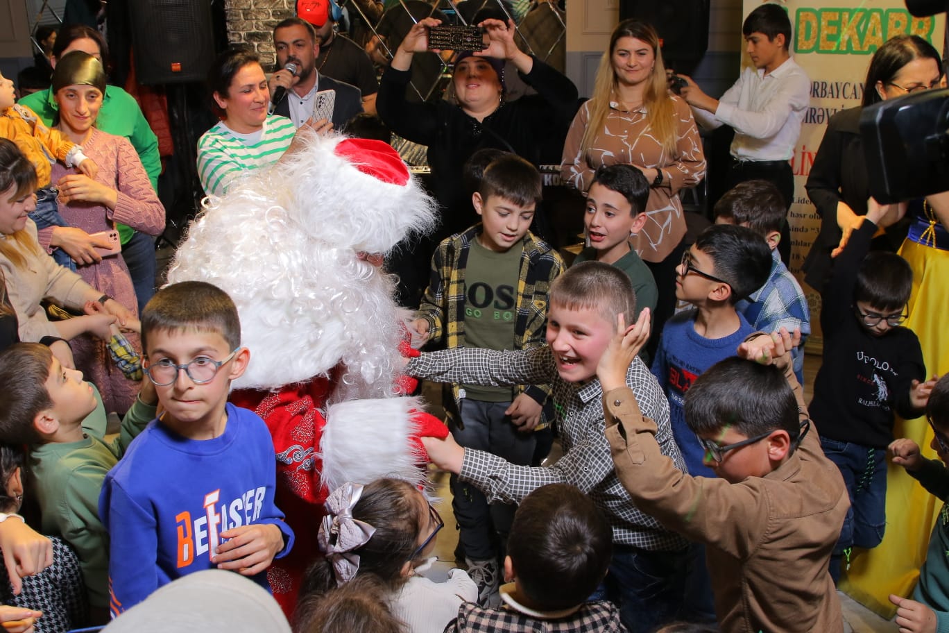 In Zagatala region, a holiday party was organized for disabled children and young people