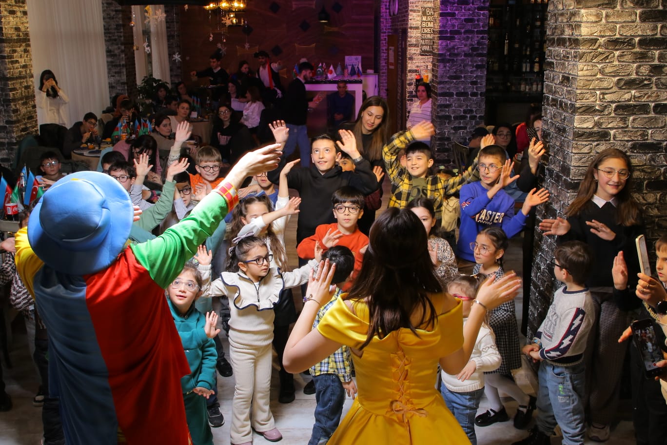 In Zagatala region, a holiday party was organized for disabled children and young people