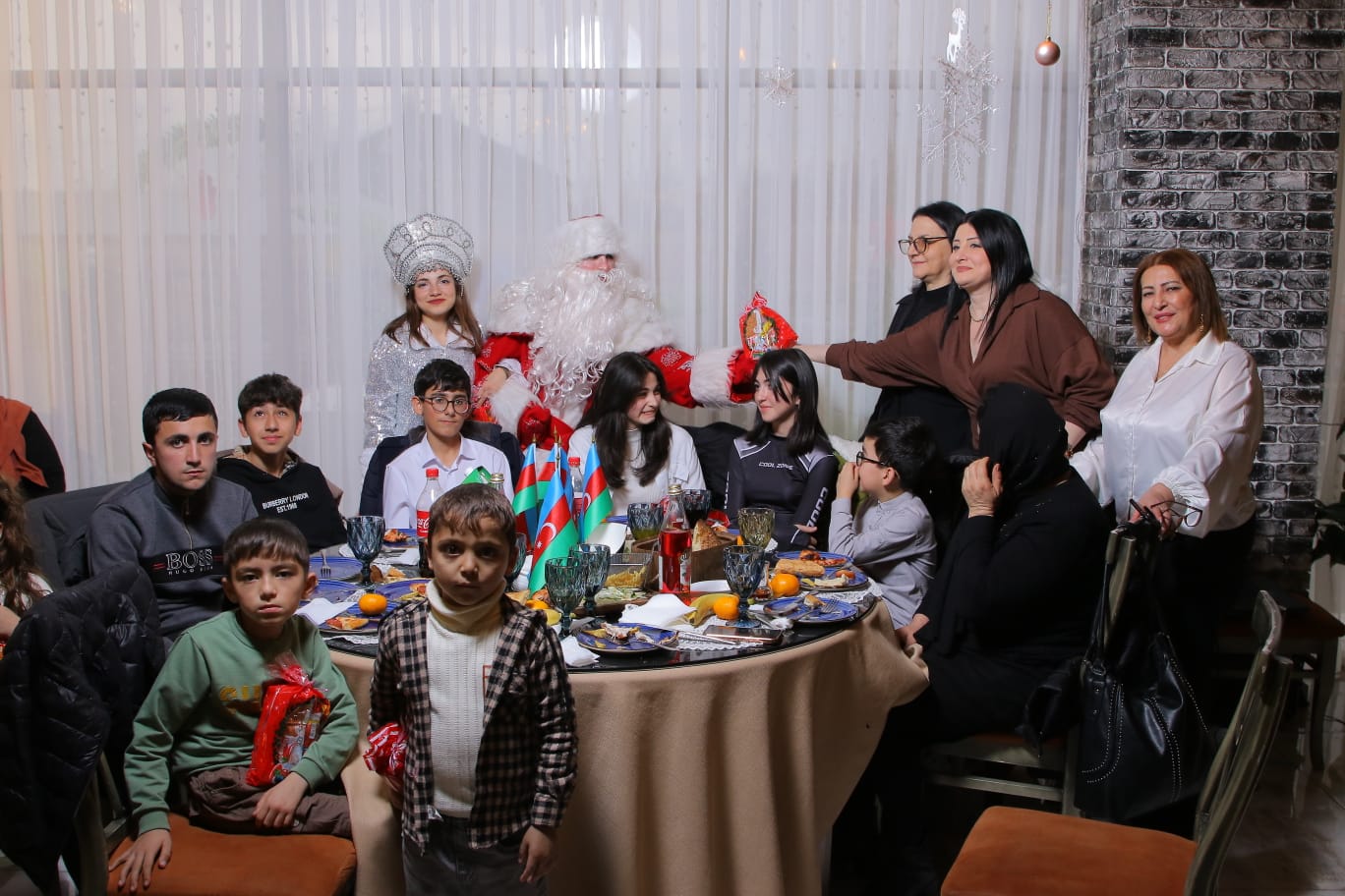 In Zagatala region, a holiday party was organized for disabled children and young people