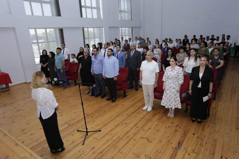 The jubilee of veteran Rahman Nuriyev, who lost both eyes in the 44-day Patriotic War, was held at the initiative of AzVİPA