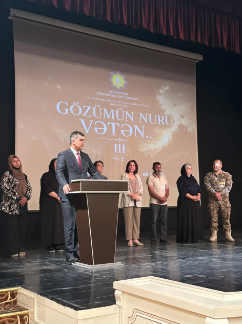 Vətən müharibəsi qazisinin həyat və döyüş yoluna həsr olunmuş sənədli film Naxçıvanda nümayiş etdirilib